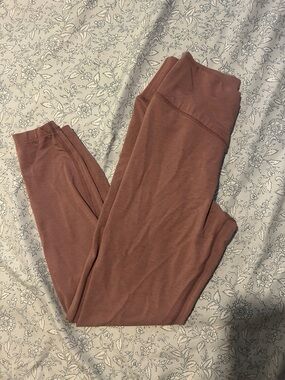 Old Navy Dusty Rose Active High-Rise Leggings